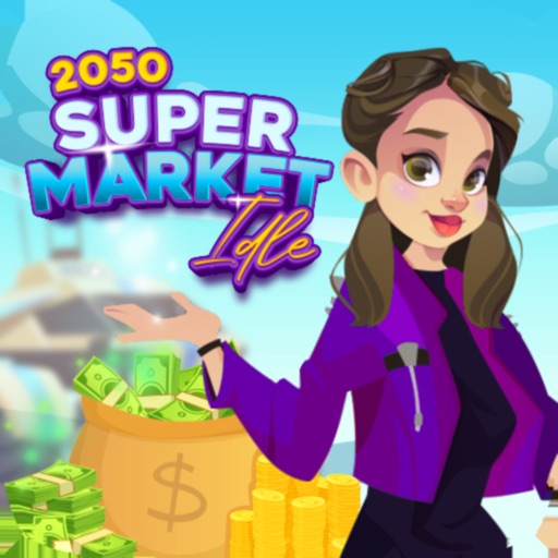 2050 Супермаркет игра Idle