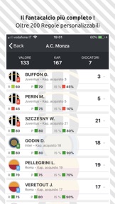 Fantacalcio Online screenshot