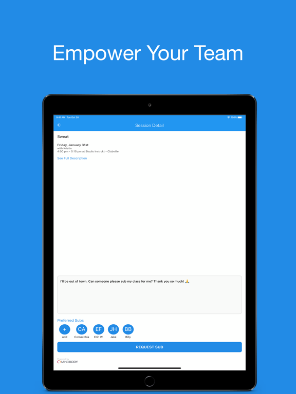 Instrukt iPad screenshot 5 - Business app