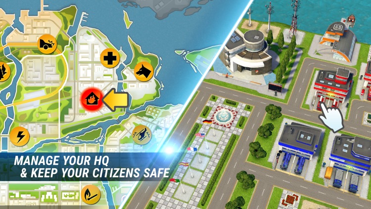 EMERGENCY HQ: firefighter game screenshot-4