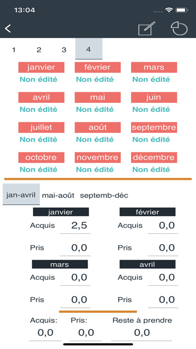 BULLETIN DE PAIE Screenshot