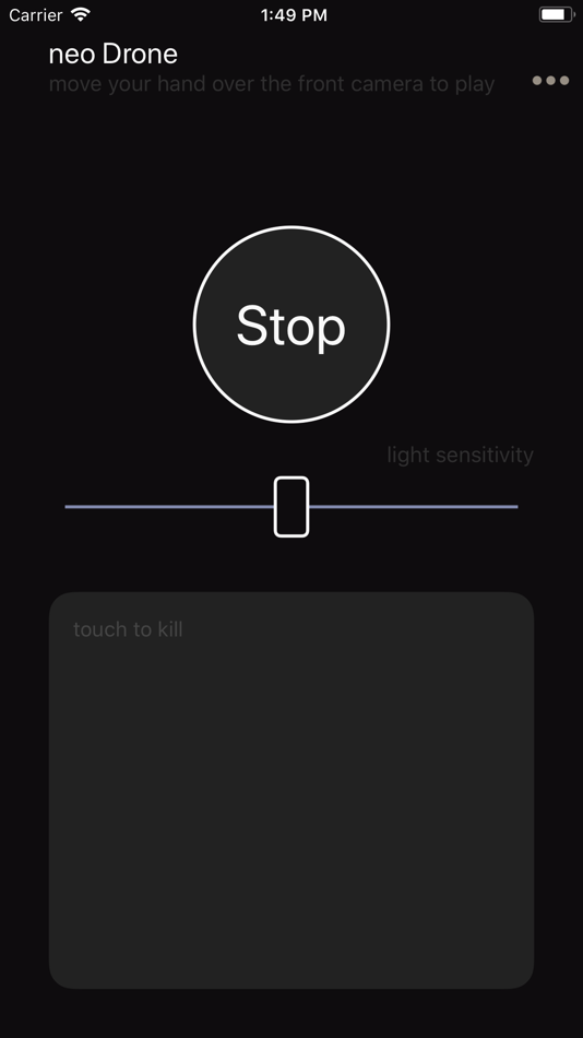 #2. neo Drone - virtual theremin (iOS) 由: Aleksandar Mlazev