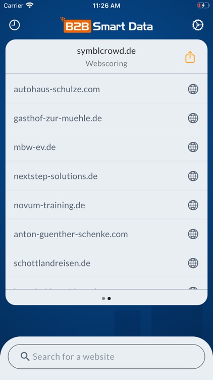 B2B Web Profiler screenshot-3