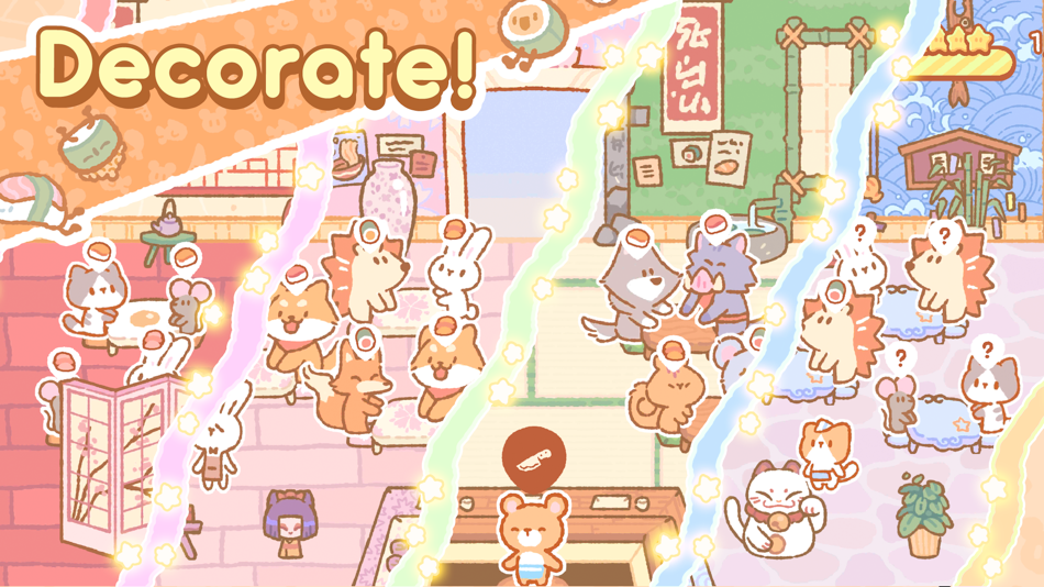 #3. Kuma Sushi Bar (iOS) Oleh: HyperBeard Inc.