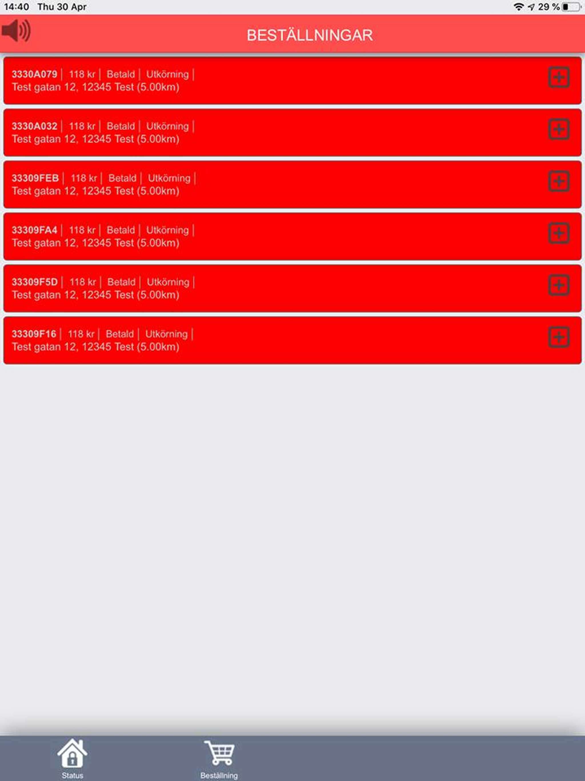Orderstatus