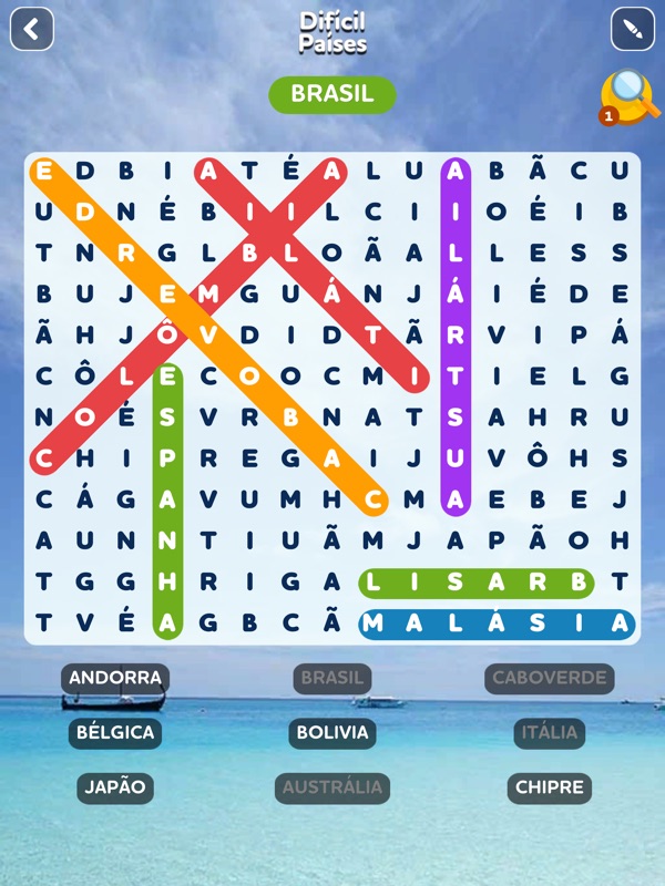 Caça palavras Brasileiro! screenshot 11