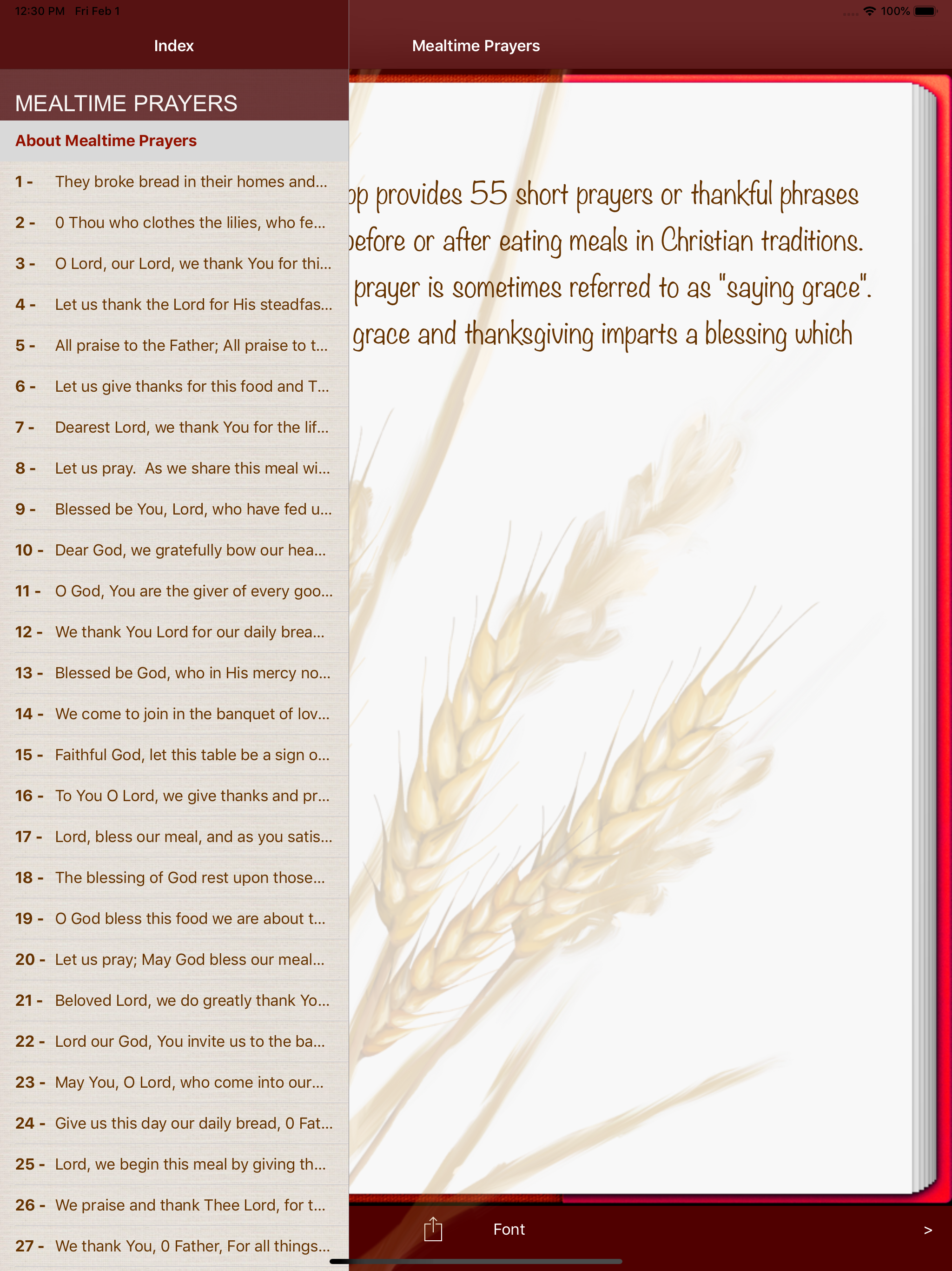 Mealtime Prayers screenshot 7