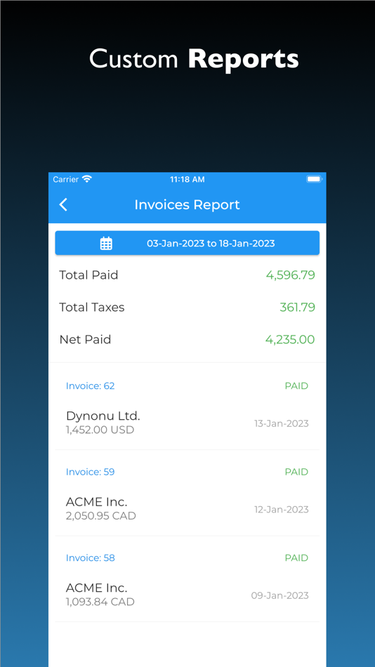 #6. Invoicing 24/7 (iOS) โดย: W3 Applications Inc.