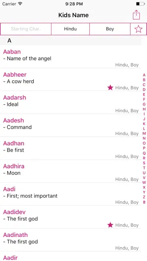 Kids Name For all Religion screenshot 2