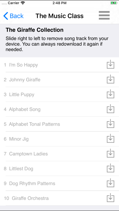 The Music Class iPhone screenshot 5 - Music app