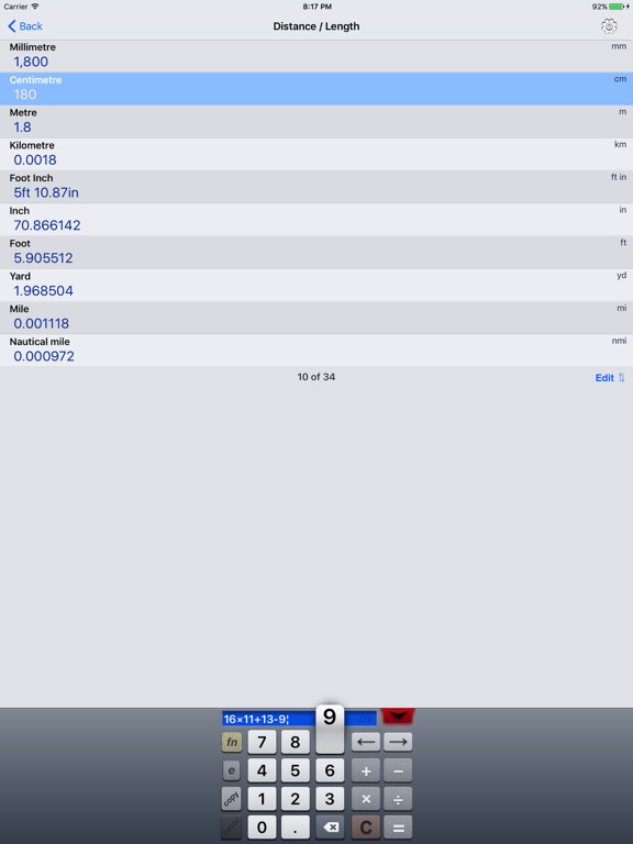 Screenshot #5 pour myConvert Lite