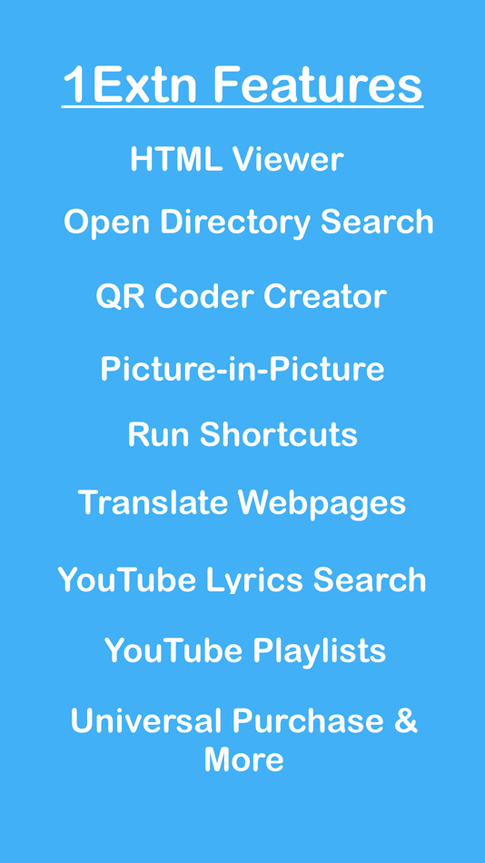 #6. 1Extn - Extensions & Shortcuts (iOS) 由: Charles Kautsire