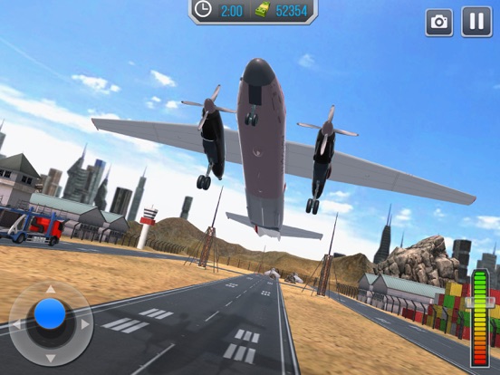 Robot Car Transporter Airplane iPad screenshot 8 - Games app