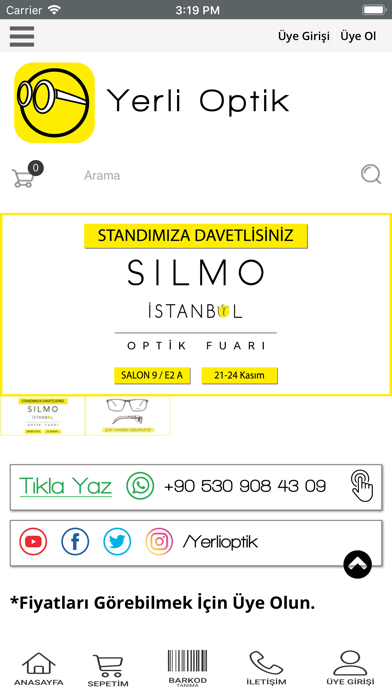 Screenshot #1 pour Yerli Optik