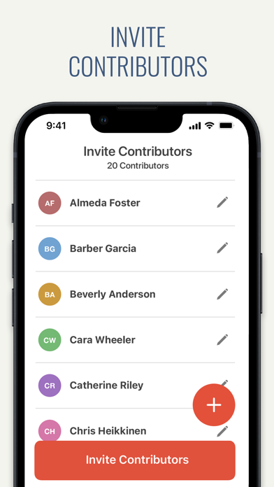 Memento: Group Videos & Albums Screenshot