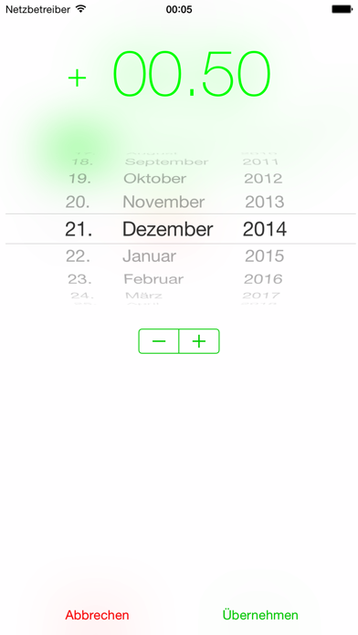 Screenshot #2 pour WorkBee Überstundenzähler