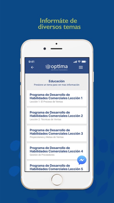 Optima Movil Screenshot