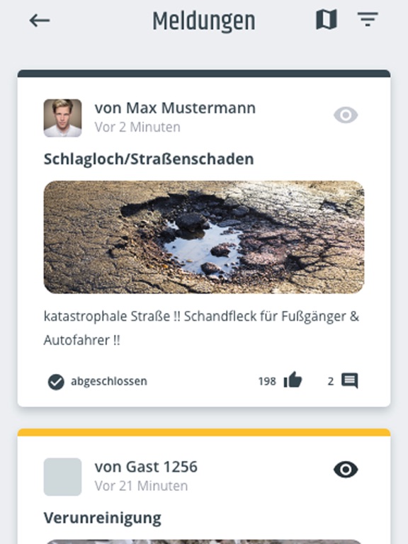Screenshot #4 pour DU BIST GEMEINDE! Mängelmelder