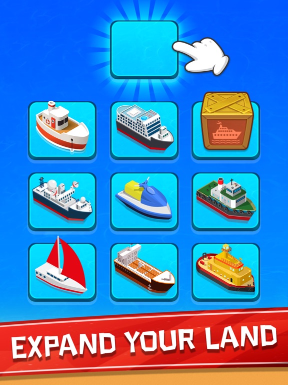 Screenshot #5 pour Merge Ship - Idle Tycoon Game