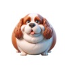 Fat King Charles Stickers App Icon