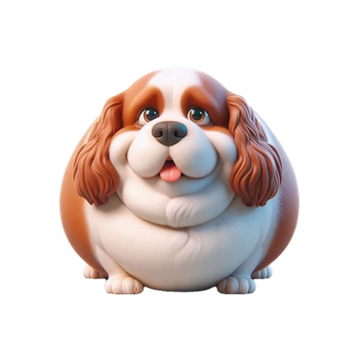 Fat King Charles Stickers icon