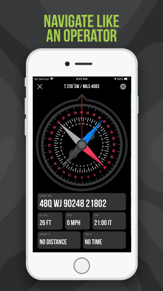 #2. Tactical NAV (iOS) 由: TacNav Systems LLC