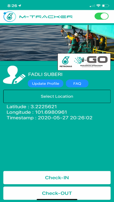 App screenshot