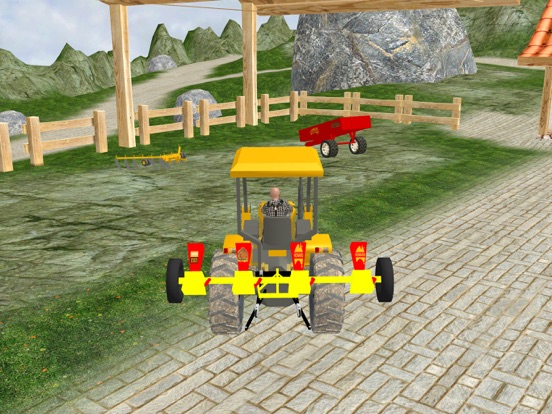 US Tractor 3D Simulator Games iPad screenshot