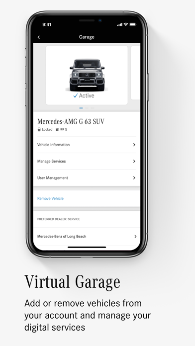 Mercedes me connect (USA) Screenshot