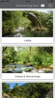 wild swimming spain iPhone Captures Décran 1