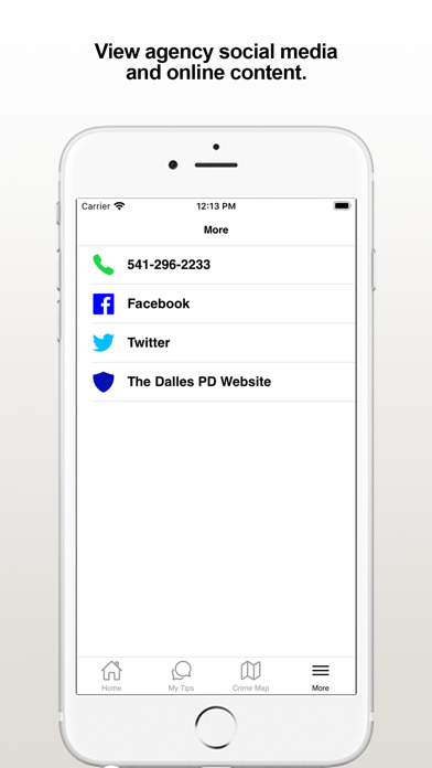 The Dalles PD Screenshot