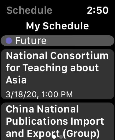 Apple Watch screenshot