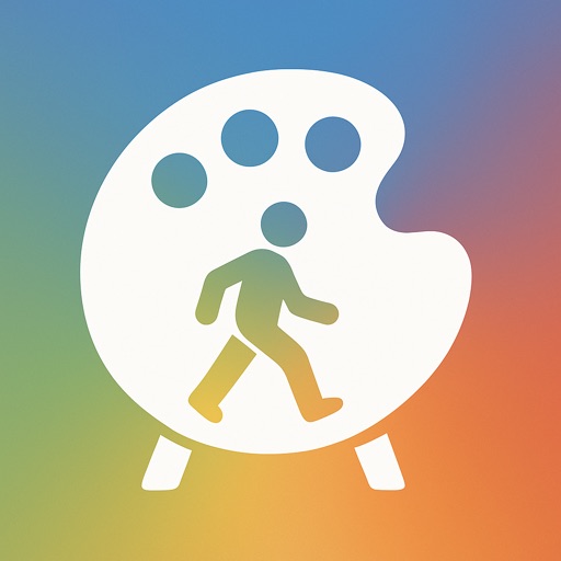 Color Walk: Mindful AI Collage