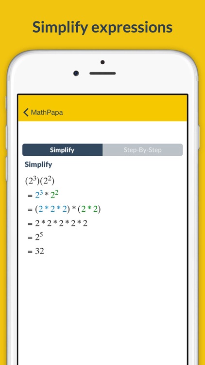 Mathpapa simplify discount