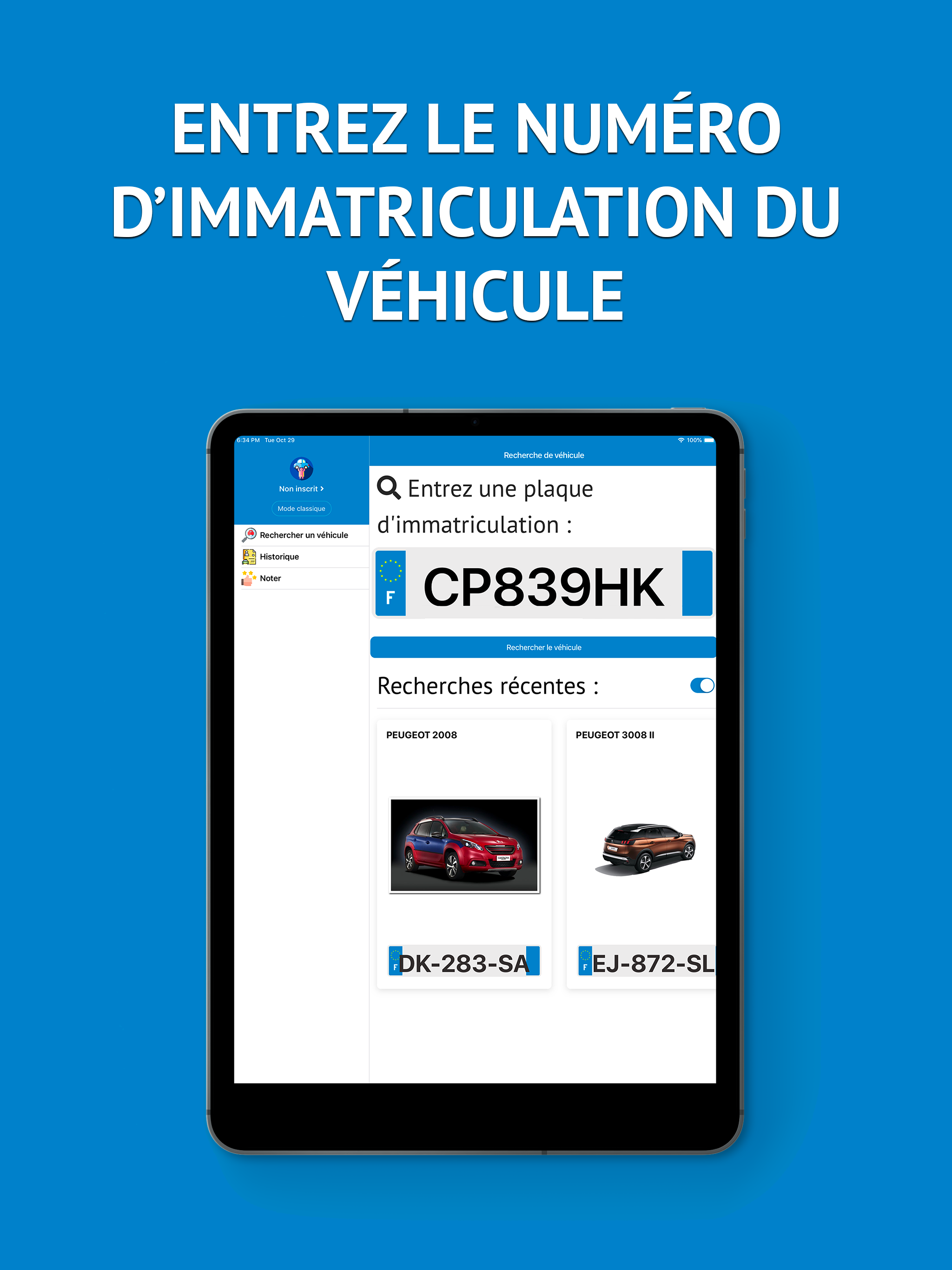 Immatriculation Scanner screenshot 8
