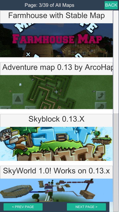 Screenshot #3 pour Maps for Minecraft MCPE