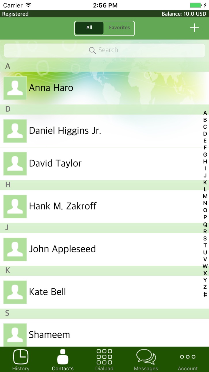 iPhone screenshot