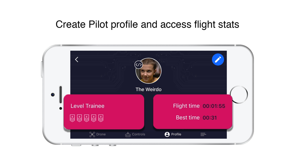 #3. Pluto Controller (iOS) By: Drona Aviation