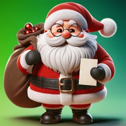 Hi Santa Claus Stickers