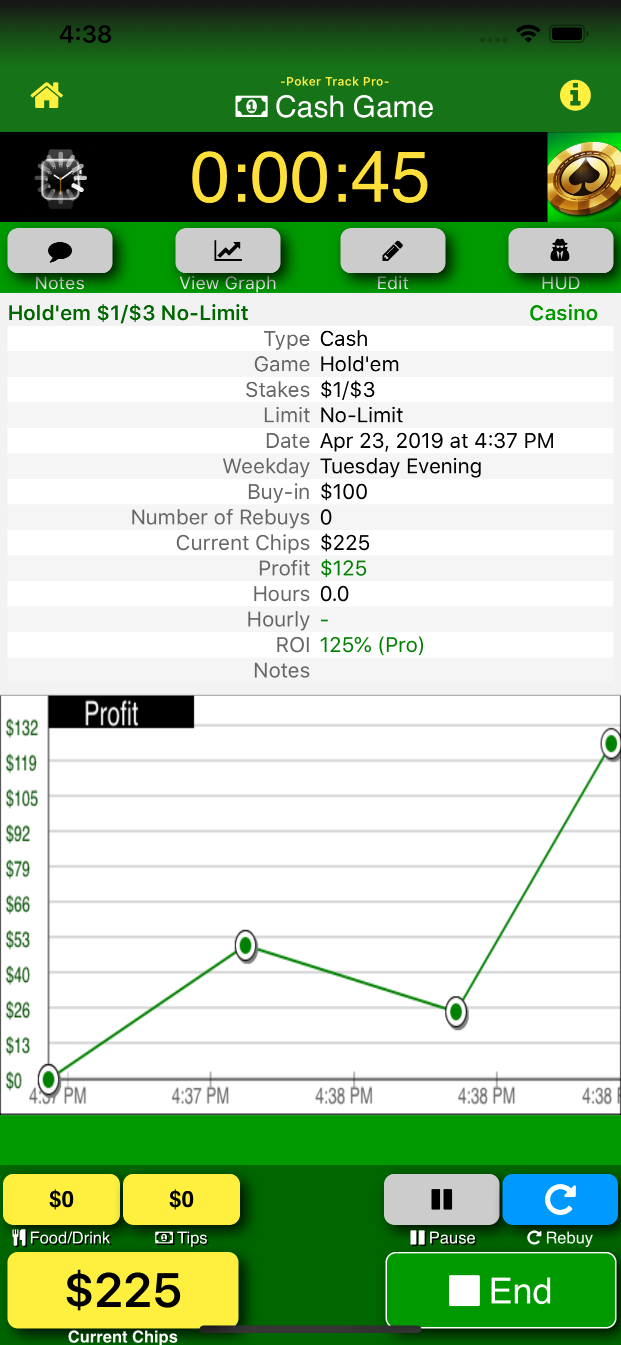 Poker Track Lite – Stats Track