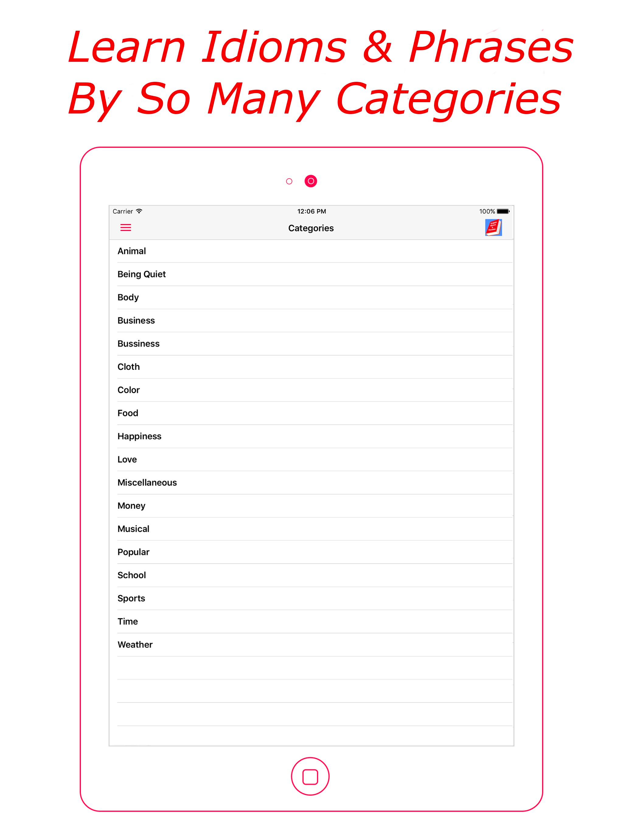 Idioms & Phrases (English) screenshot 8