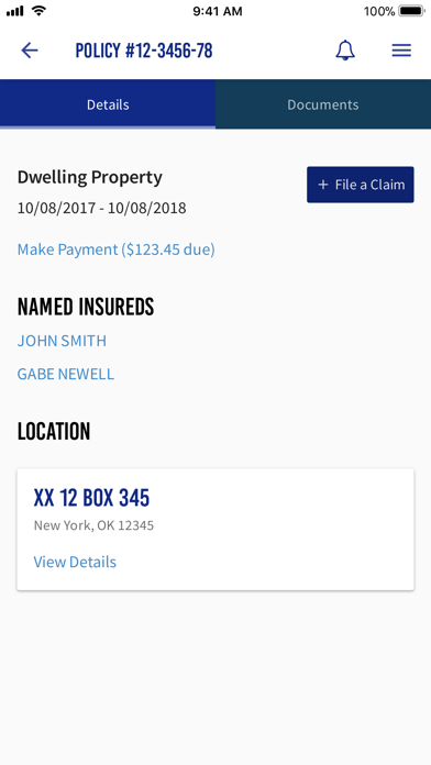Halifax Ins iPhone screenshot 5 - Business app