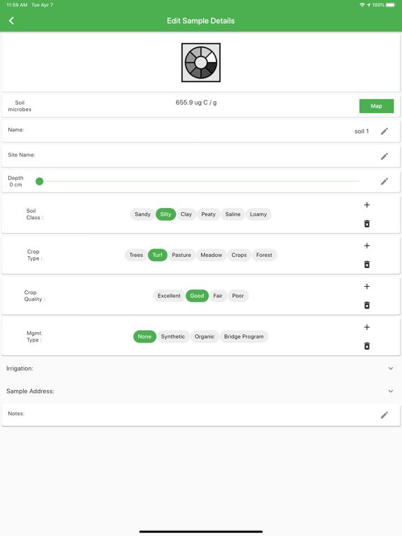 Screenshot #5 pour microBIOMETER® Reader