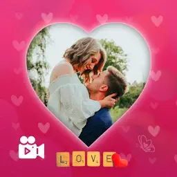 Love Video Maker With Songs app icon
