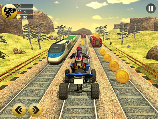 Screenshot #6 pour Subway Run ATV Bike Racing