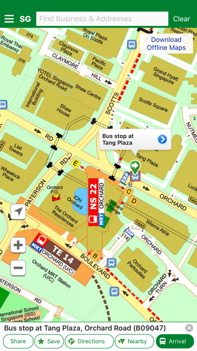 Screenshot #2 pour Singapore Maps