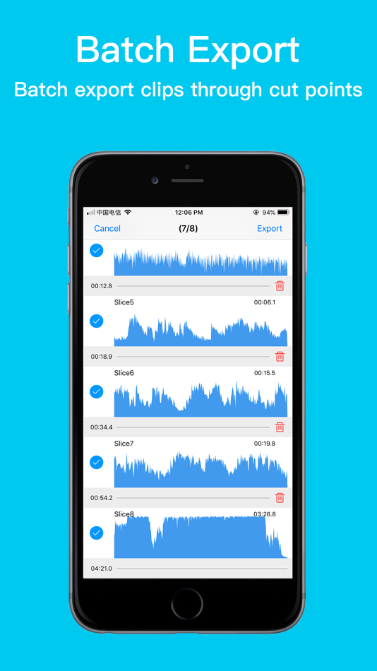 #5. EZAudioCut (iOS) 由: 龙刚 李