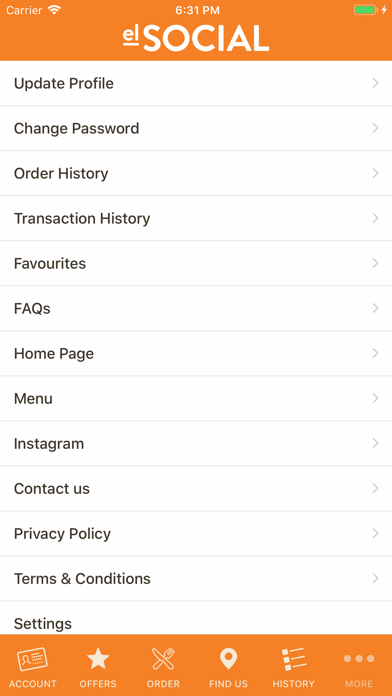 San Churro EL SOCIAL iPhone screenshot 6