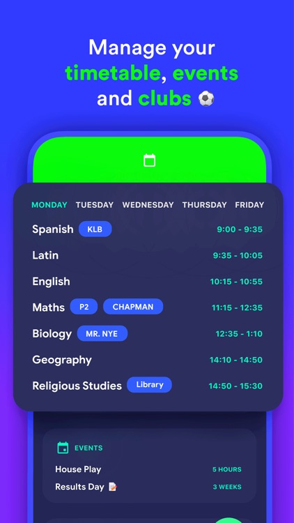 Classify — School Planner