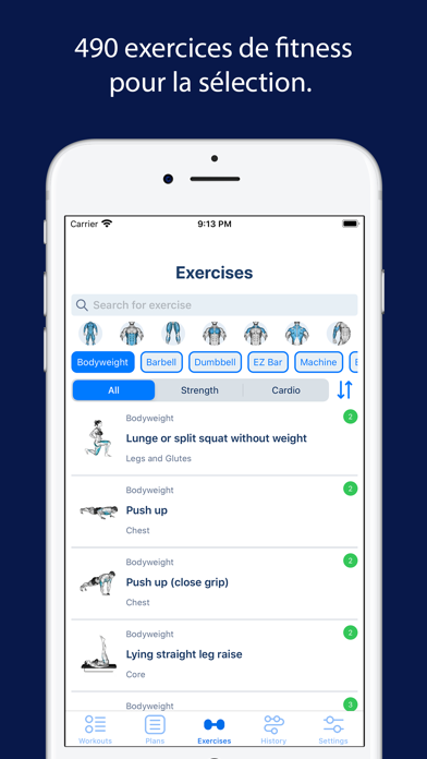 Screenshot #3 pour Blaze IA Fitness & Musculation